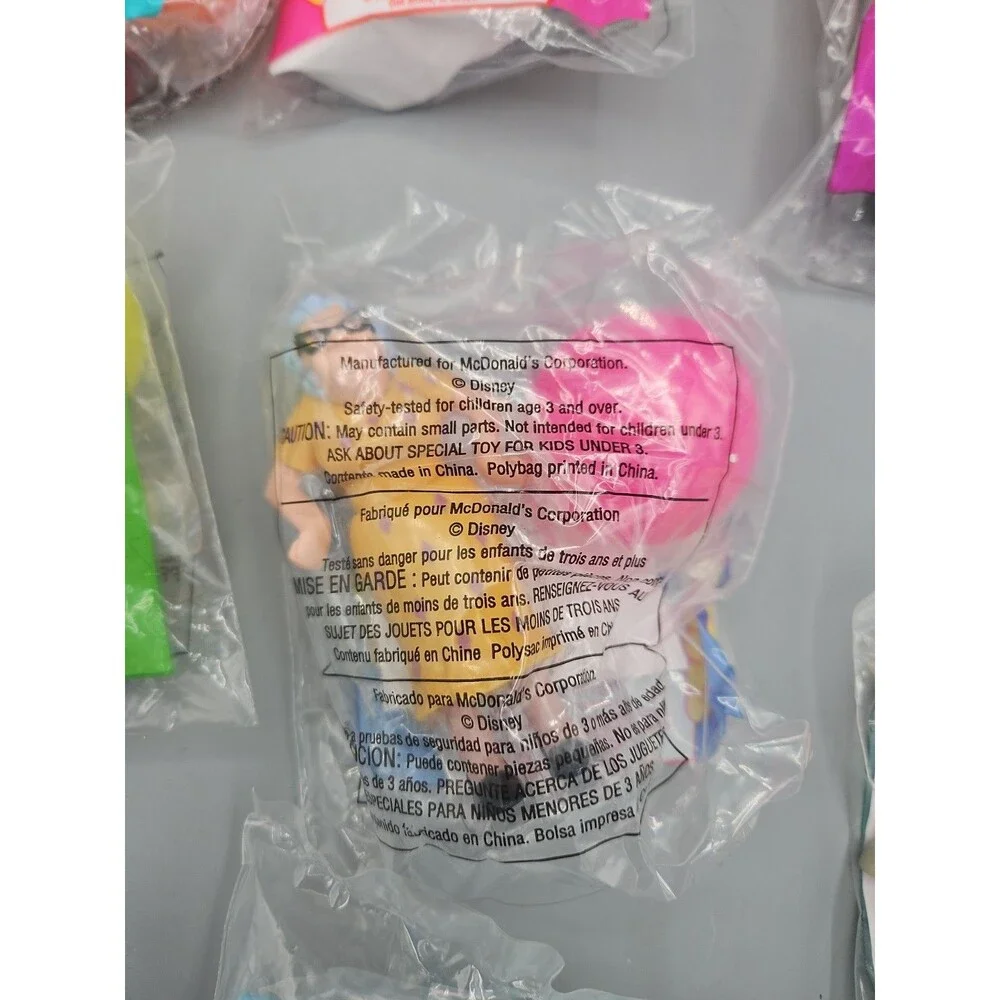 1998 McDonald's/Disney's Recess Happy Meal Toys- NEW- Lot of 7 1-7 1 2 3 4 5 6 7
